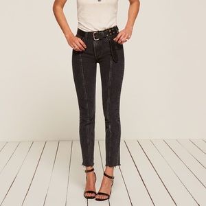 Reformation NWT Seamed Jean